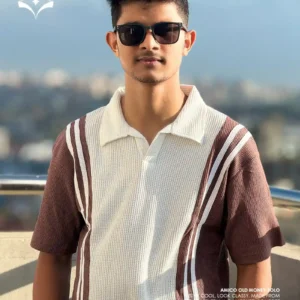 Thermal Polo Brown Color
